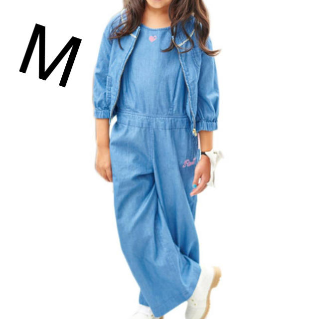 RONI(ロニィ)の美品★RONI★薄手オールインワン★M キッズ/ベビー/マタニティのキッズ服女の子用(90cm~)(パンツ/スパッツ)の商品写真