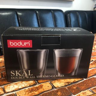 ボダム(bodum)の☆新品☆未使用☆bodum ダブルウォールグラス(グラス/カップ)