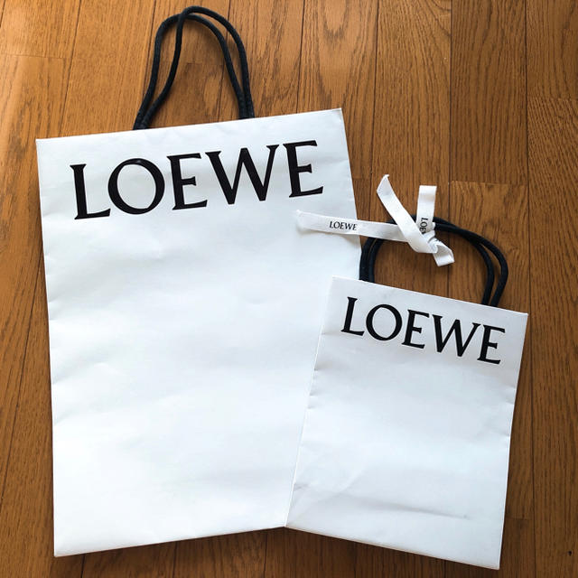 LOEWE(ロエベ)のロエベ　LOEWE ジョップバッグ2枚　中小 レディースのバッグ(ショップ袋)の商品写真