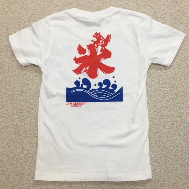 JAM MARKETジャムマーケット キッズ半袖Tシャツ YSサイズ約120cm キッズ/ベビー/マタニティのキッズ服男の子用(90cm~)(Tシャツ/カットソー)の商品写真