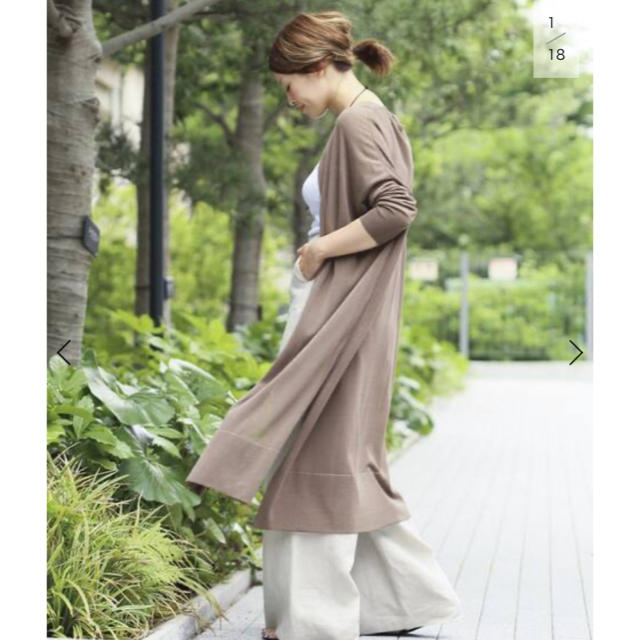美品Deuxieme Classe shake code ロング カーディガン 美品Deuxieme Classe shake code ロング カーディガン