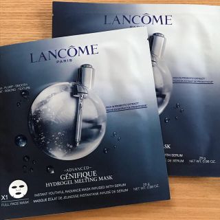 ランコム(LANCOME)のランコム　ジェニフィック アドバンスト ハイドロジェル メルティングマスク(パック/フェイスマスク)