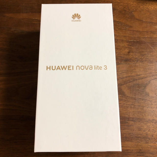 HUAWEI nova lite3 SIMフリー 新品未使用約621インチ重量