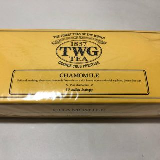 TWG紅茶 カモミール 15袋　シンガポール高級紅茶(茶)