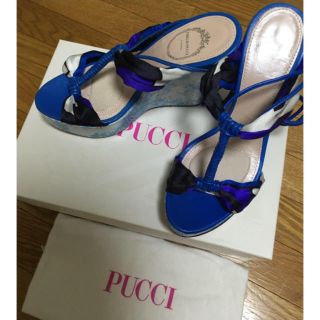 エミリオプッチ(EMILIO PUCCI)の【美品】エミリオプッチ サンダル(サンダル)