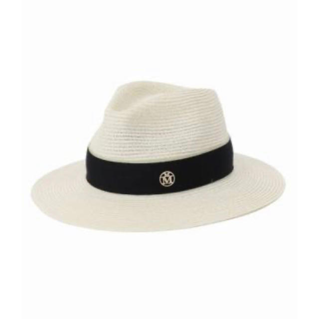 L'Appartement DEUXIEME CLASSE(アパルトモンドゥーズィエムクラス)の専用：アパルトモン：MAISON MICHEL BLACK RIBBON HAT レディースの帽子(ハット)の商品写真