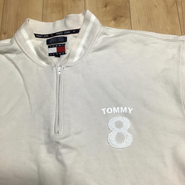 TOMMY HILFIGER(トミーヒルフィガー)のジップアップ、トミーヒルフイガー、トミージーンズの★スウエットシャツ★中古品 メンズのトップス(スウェット)の商品写真