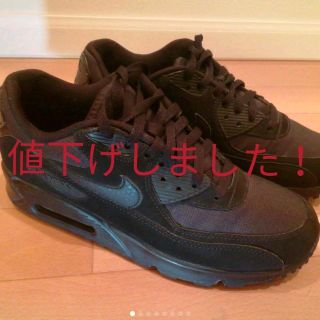 ナイキ(NIKE)のナイキ エア マックス 90 エッセンシャル ブラック(537384-046)(スニーカー)