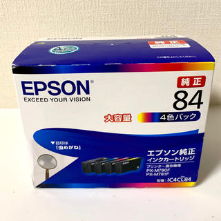 エプソン(EPSON)のエプソン 純正 インクカートリッジ IC4CL84 M780F M781F(PC周辺機器)