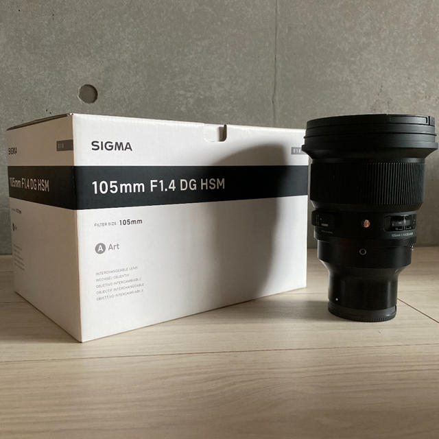 【期間限定お試し価格】 SIGMA - SIGMA 105mm F1.4 DG HSM Art ソニー用 レンズ(単焦点)