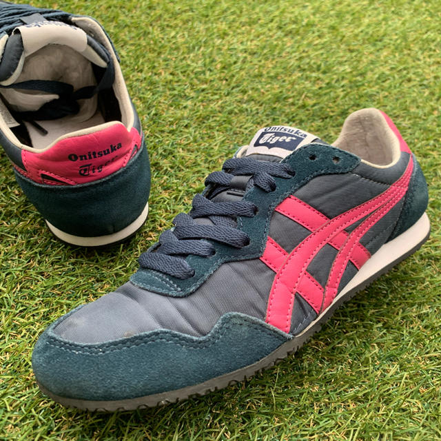 Onitsuka Tiger(オニツカタイガー)の美品23.5 Onitsuka Tiger オニツカタイガー セラーノ D738 レディースの靴/シューズ(スニーカー)の商品写真