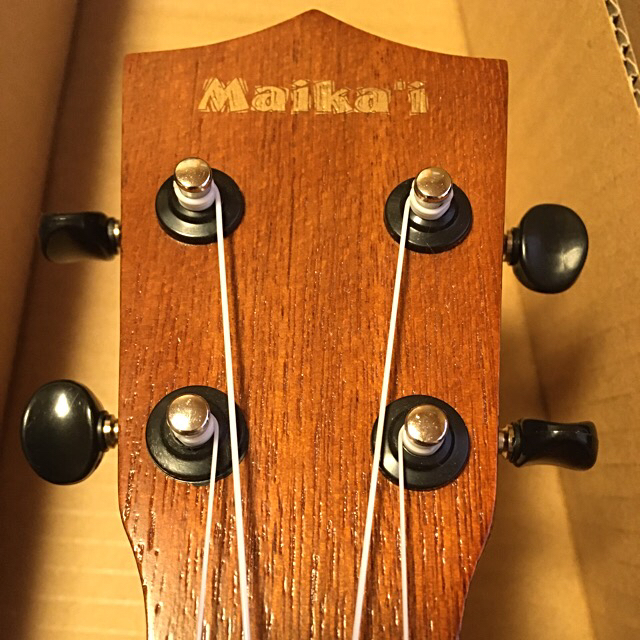 ウクレレ Maika'i製  MKU-1 専用ケース付き 楽器のウクレレ(ソプラノウクレレ)の商品写真