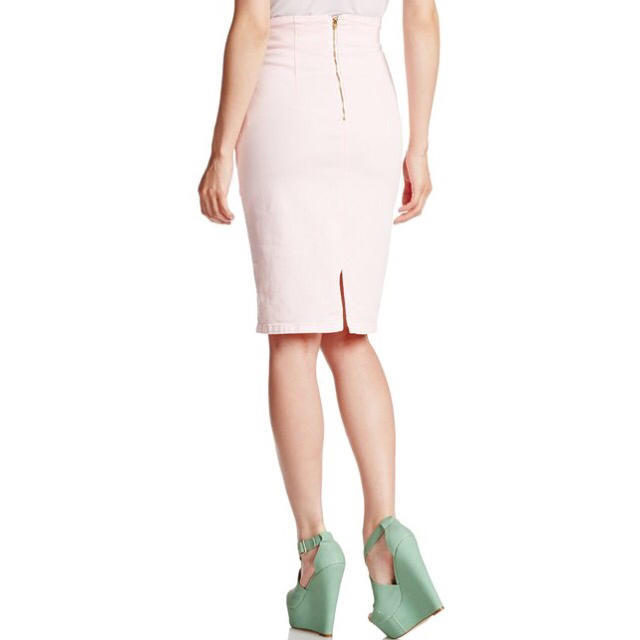 SNIDEL(スナイデル)のサッシュベルト付きタイトスカート レディースのスカート(ひざ丈スカート)の商品写真