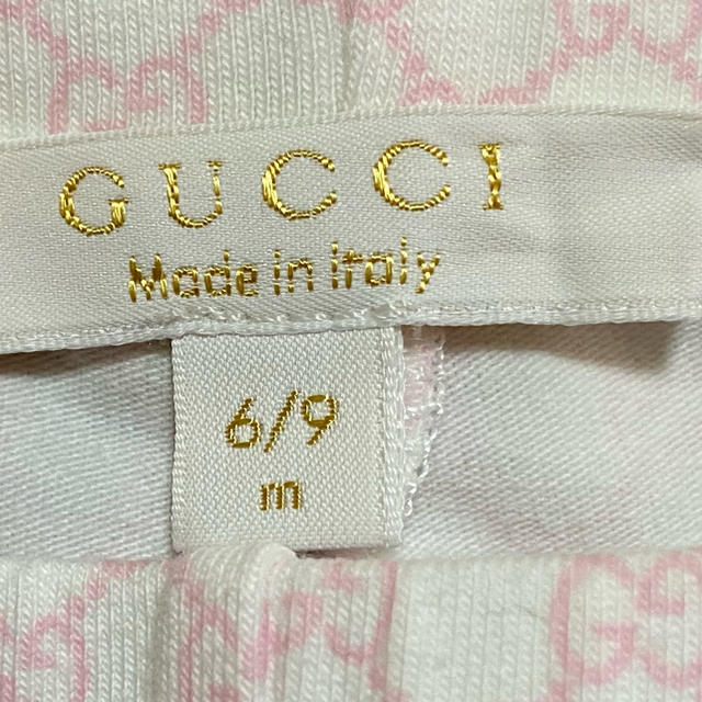 Gucci(グッチ)の【専用です】GUCCI グッチ GG柄 総柄レギンス 6-9M(JP約70cm) キッズ/ベビー/マタニティのベビー服(~85cm)(パンツ)の商品写真