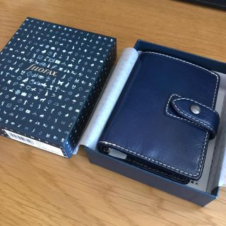 ファイロファックス(Filofax)のfilofax マルデン　マイクロ5 ネイビー(手帳)