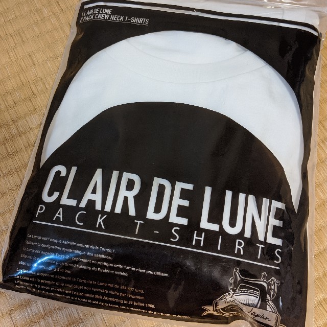 新品 Lサイズ CLAIR DE LUNE Tee（2Pac）