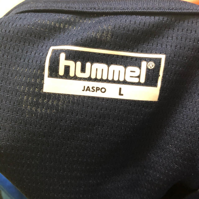 hummel(ヒュンメル)のTシャツ hummel Lサイズ スポーツ/アウトドアのサッカー/フットサル(ウェア)の商品写真