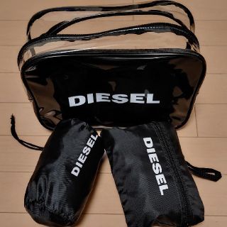 ディーゼル(DIESEL)のディーゼル3点セット:クリアバッグ/スポーツバッグ/スポーツタオル(その他)