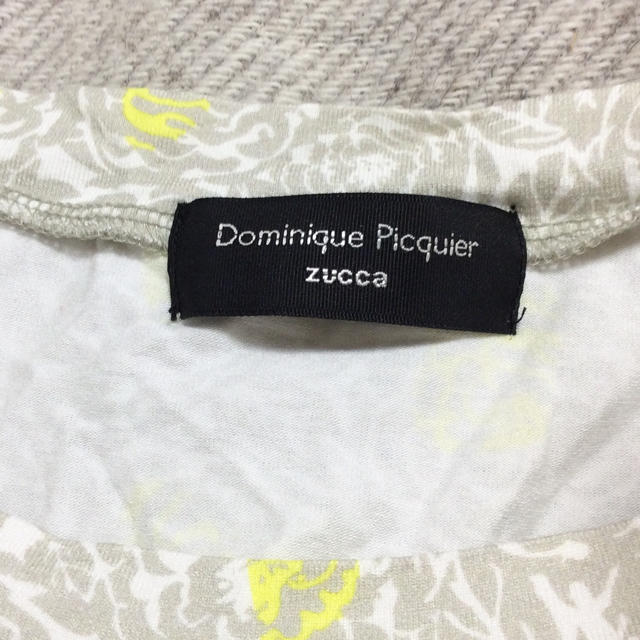 ZUCCa(ズッカ)のzucca×Dominique Picquier 花柄テキスタイル半袖カットソー レディースのトップス(カットソー(半袖/袖なし))の商品写真