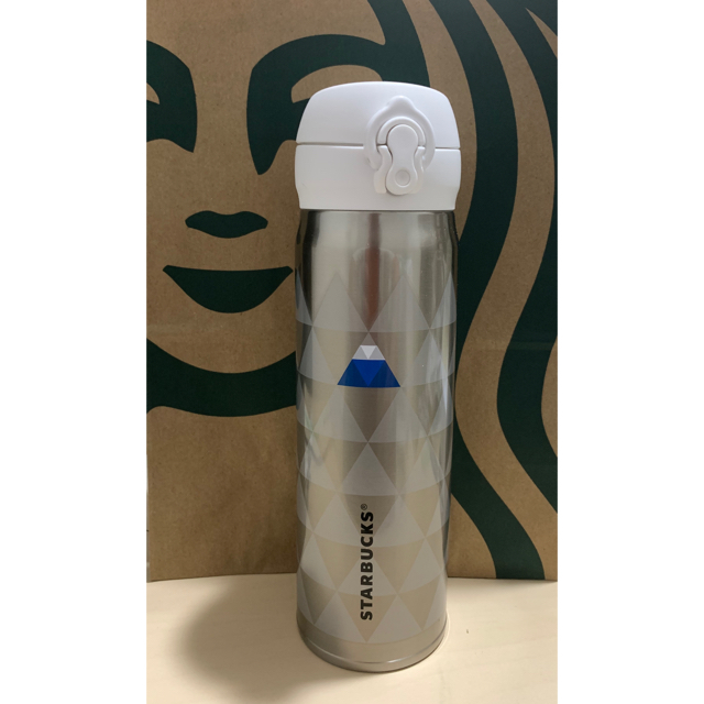 Starbucks Coffee(スターバックスコーヒー)のスタバの水筒　富士山（500ml）　静岡限定　未使用 インテリア/住まい/日用品のキッチン/食器(容器)の商品写真