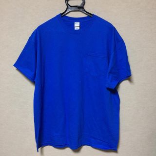 ギルタン(GILDAN)の新品 GILDAN 半袖Tシャツ ポケット付き ロイヤルブルー XL(Tシャツ/カットソー(半袖/袖なし))