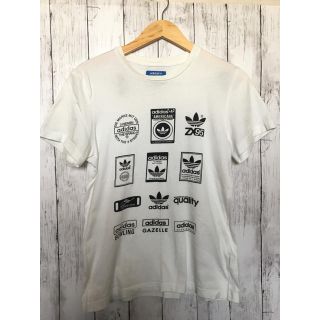 アディダス(adidas)のadidas ロゴTシャツ adidasロゴ アディダス アディダスロゴTシャツ(Tシャツ/カットソー(半袖/袖なし))