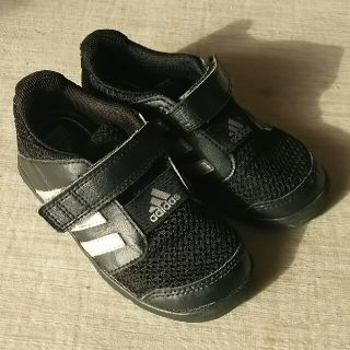 アディダス(adidas)の子供靴 アディダス 黒 15㎝(スニーカー)