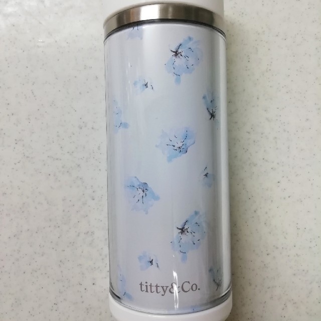 titty&co(ティティアンドコー)の☆titty&Co.☆ カスタムデザインステンレスボトル 220ml インテリア/住まい/日用品のキッチン/食器(タンブラー)の商品写真