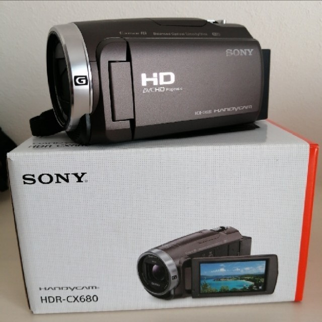 SONY HDR -CX 680　ビデオカメラスマホ/家電/カメラ