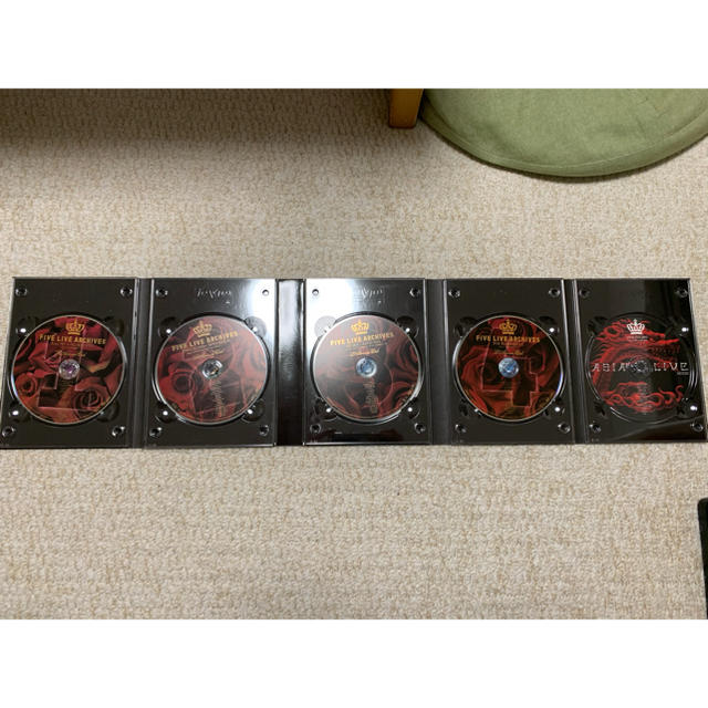 FIVE　LIVE　ARCHIVES【完全生産限定盤】 DVD 1