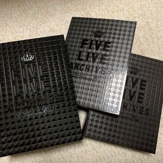 ラルクアンシエル(L'Arc～en～Ciel)のFIVE　LIVE　ARCHIVES【完全生産限定盤】 DVD(ミュージック)