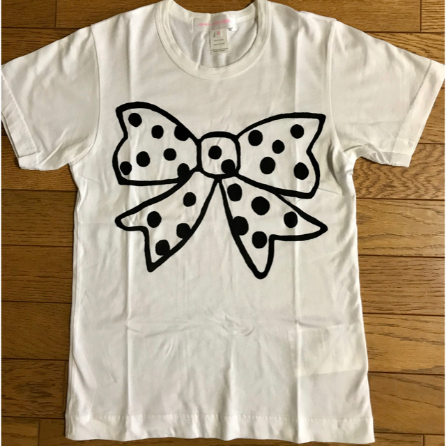 COMME des GARCONS(コムデギャルソン)の☆COMME des GARÇONS SHIRT☆ ドット リボン Ｔシャツ レディースのトップス(Tシャツ(半袖/袖なし))の商品写真