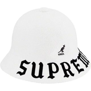 シュプリーム(Supreme)のたぬ吉様専用Supreme Kangol Bermuda Hat 白 M(ハット)