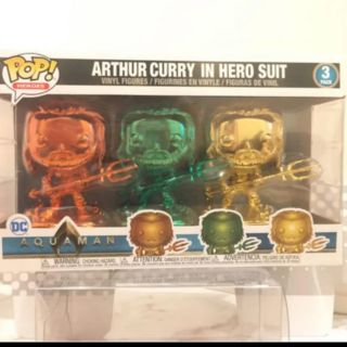 ディーシー(DC)のセールFUNKO POP! アクアマン　アーサー　クロームバージョン限定(アメコミ)