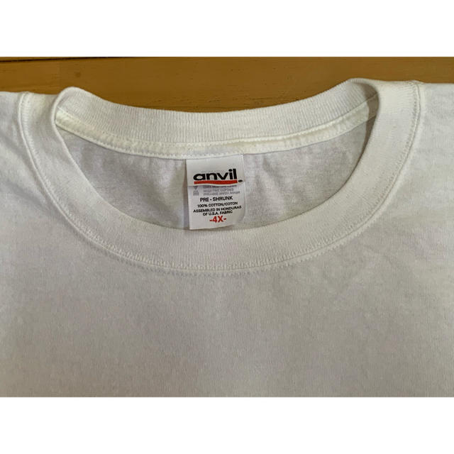 Anvil アンヴィル　日本で入手困難　巨大4XL Tシャツ　アメリカの生地 メンズのトップス(Tシャツ/カットソー(半袖/袖なし))の商品写真