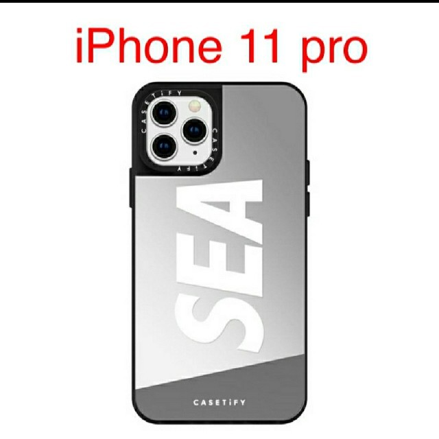 iPhone(アイフォーン)のcasetify x wind and sea iPhone11 Pro ケース スマホ/家電/カメラのスマホアクセサリー(iPhoneケース)の商品写真