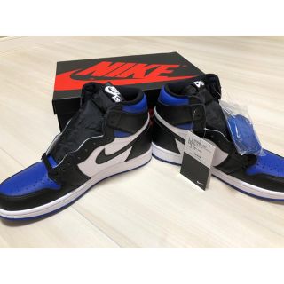 ナイキ(NIKE)のNIKE ナイキ ジョーダン1 Royal Toe ロイヤル トゥ(スニーカー)