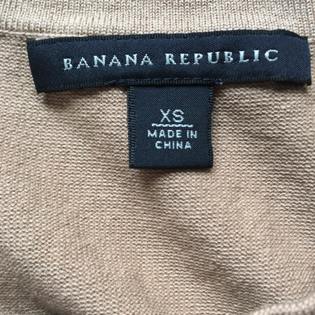 Banana Republic(バナナリパブリック)のまとめ割　バナナリパブリック　バナリパ　ノースリーブ　ベージュ　モカ　M   レディースのトップス(カットソー(半袖/袖なし))の商品写真