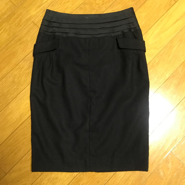 GOUT COMMUN(グーコミューン)のグーコミューン　ウールタイトスカート レディースのスカート(ひざ丈スカート)の商品写真