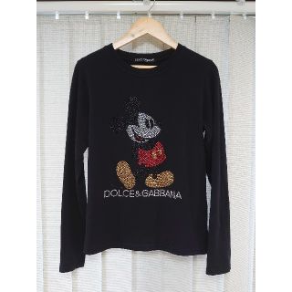 ドルチェアンドガッバーナ(DOLCE&GABBANA)のshuno様専用 Dolce & Gabbana ミッキー  スタッズ ロンT(Tシャツ(長袖/七分))