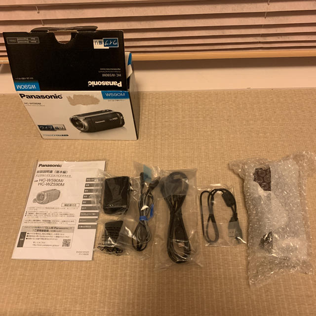 Panasonic HC-W590M-T 超美品　2019年製　ビデオカメラパナソニック