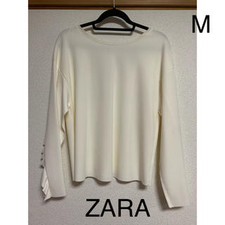 ザラ(ZARA)のZARA バックコンシャスカットソー(カットソー(長袖/七分))