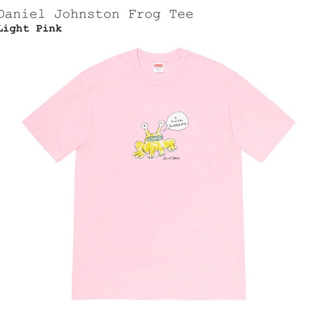 Supreme(シュプリーム)のDaniel Johnston Frog Tee メンズのトップス(Tシャツ/カットソー(半袖/袖なし))の商品写真