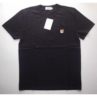 メゾンキツネ(MAISON KITSUNE')のmaison kitsune キツネ fox head tシャツ black M(Tシャツ/カットソー(半袖/袖なし))