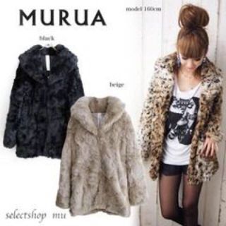 ムルーア(MURUA)のMURUA♡コート(毛皮/ファーコート)