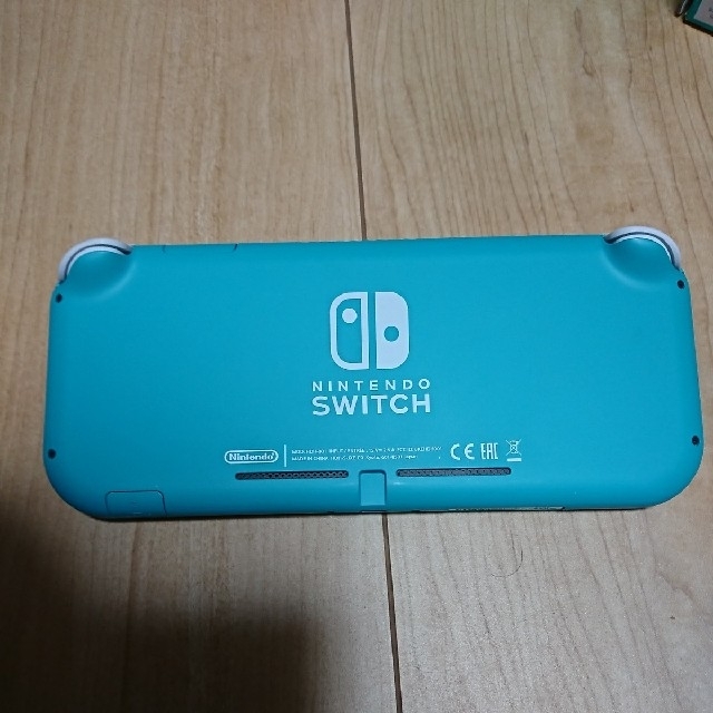 Nintendo Switch(ニンテンドースイッチ)の【動作確認済】Nintendo Switch Lite ターコイズ エンタメ/ホビーのゲームソフト/ゲーム機本体(携帯用ゲーム機本体)の商品写真