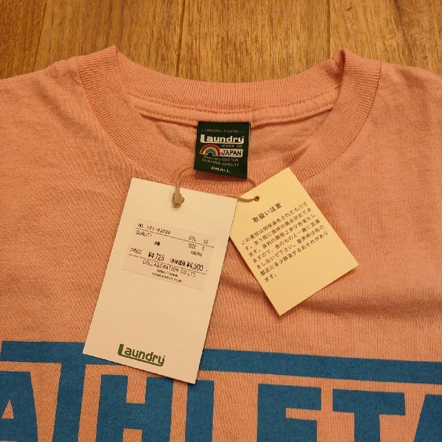 LAUNDRY(ランドリー)のLaundry Tシャツ　ATHLETAコラボ　ピンク レディースのトップス(Tシャツ(半袖/袖なし))の商品写真