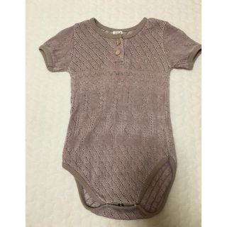 ザラキッズ(ZARA KIDS)のジャガードロンパース　60-70cm(ロンパース)