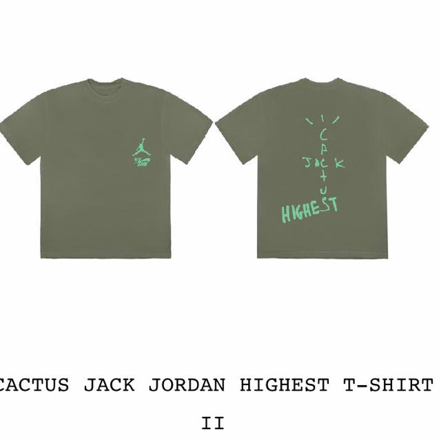 NIKE(ナイキ)の✨激レア品✨ Travis Scott × Nike Jordan 上下セット メンズのトップス(Tシャツ/カットソー(半袖/袖なし))の商品写真