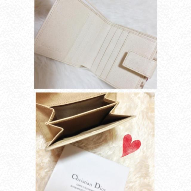 Christian Dior(クリスチャンディオール)のDior♡二つ折り財布 レディースのファッション小物(財布)の商品写真